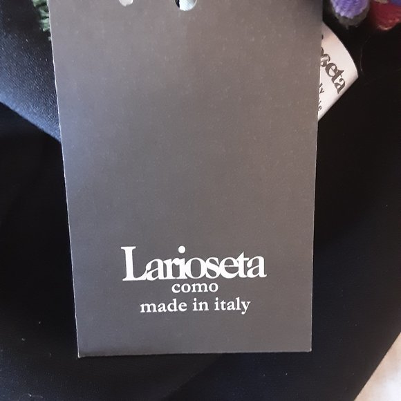 Barbieri Larioseta Italy Lightweight Floral Scarf 100% Fine Wool New! Square 36" - Picture 10 of 14